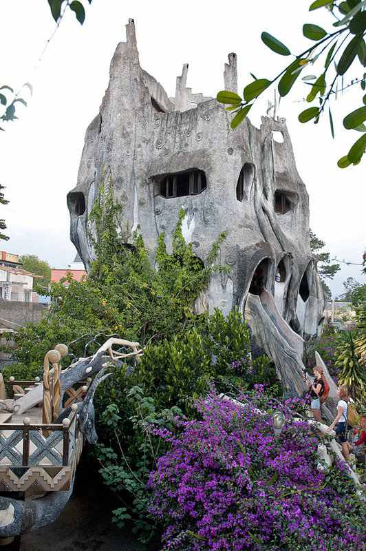 A casa maluca do Vietnã 105090crazy house Hang Nga guesthouse vietnam 4 | Bizarro | arquitetura, bizarro, curioso, incrível, maluco